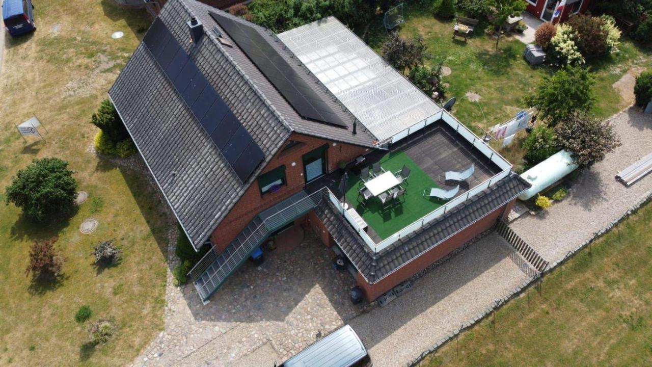 Ferienwohnung-In-Mecklenburg-Am-Kritzower-See-Mit-Ruderboot Kritzow  外观 照片